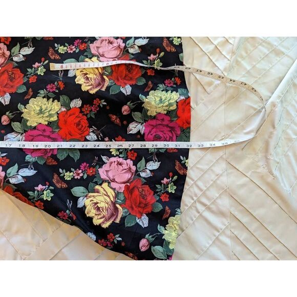 Baker by Ted Baker girls sz 14 floral butterfly ladybug dress euc - Picture 4 of 7